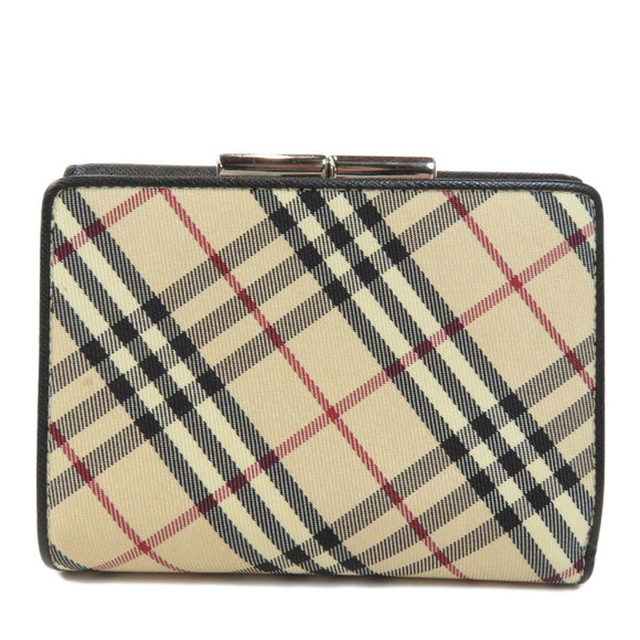 Burberry Canvas Check Wallet Nova Bifold - Picture 1 of 9